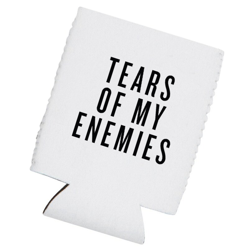 Tears Of My Enemies Funny Can Cooler image 5