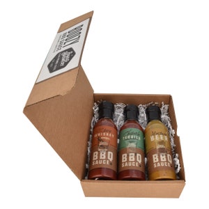 Booze-infused BBQ Sauce 3-Pack Must-have Gift For Beer Lovers, Foodies, and Hot Sauce Connoisseurs Made in USA 画像 4