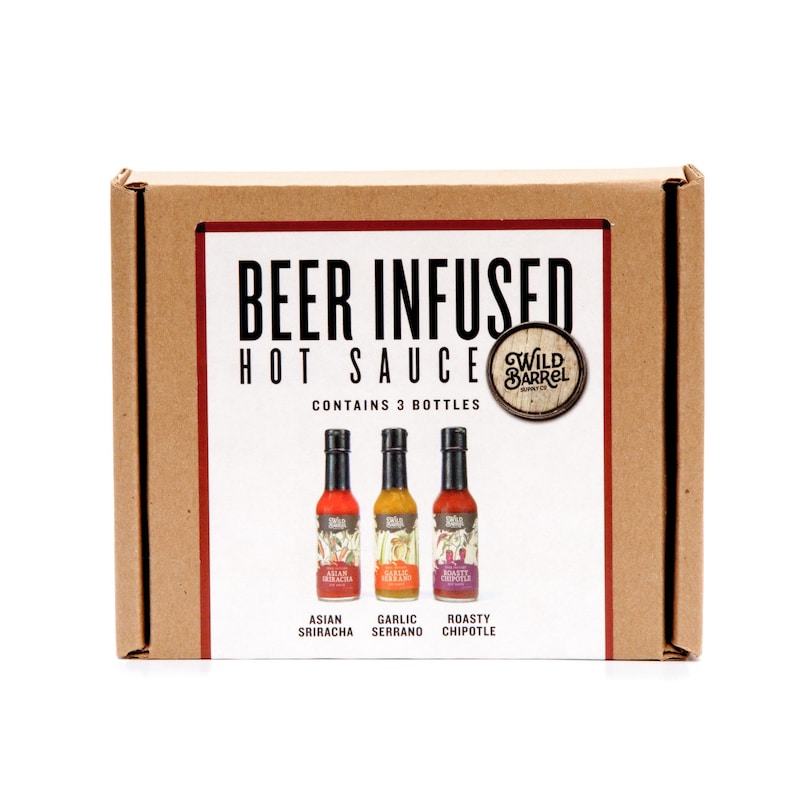 Beer-infused Hot Sauce 3-Pack Must-have Gift For Beer Lovers, Foodies, and Hot Sauce Connoisseurs Made in USA image 8