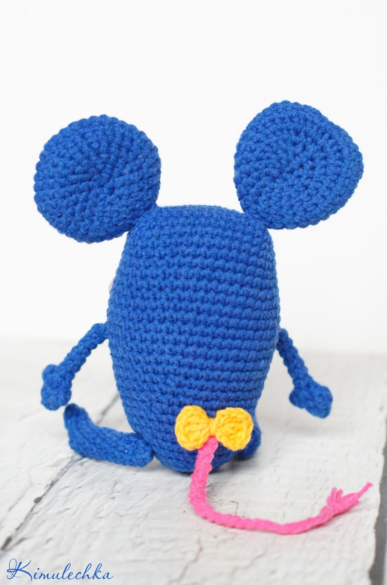 Crochet Amigurumi Mouse Toy. Mice Doll. Baby Toy Mouse. Etsy