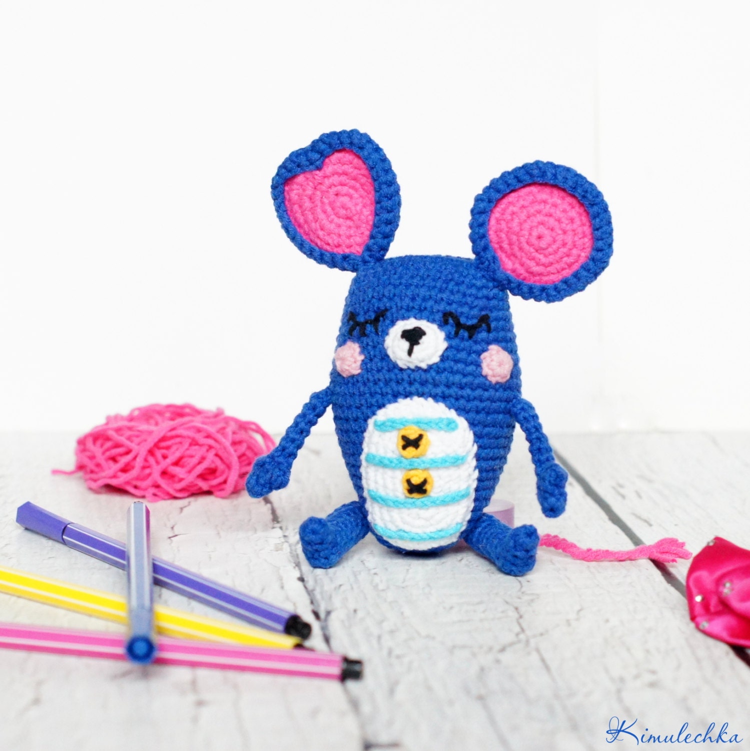 Crochet Amigurumi Mouse Toy. Mice Doll. Baby Toy Mouse. Etsy