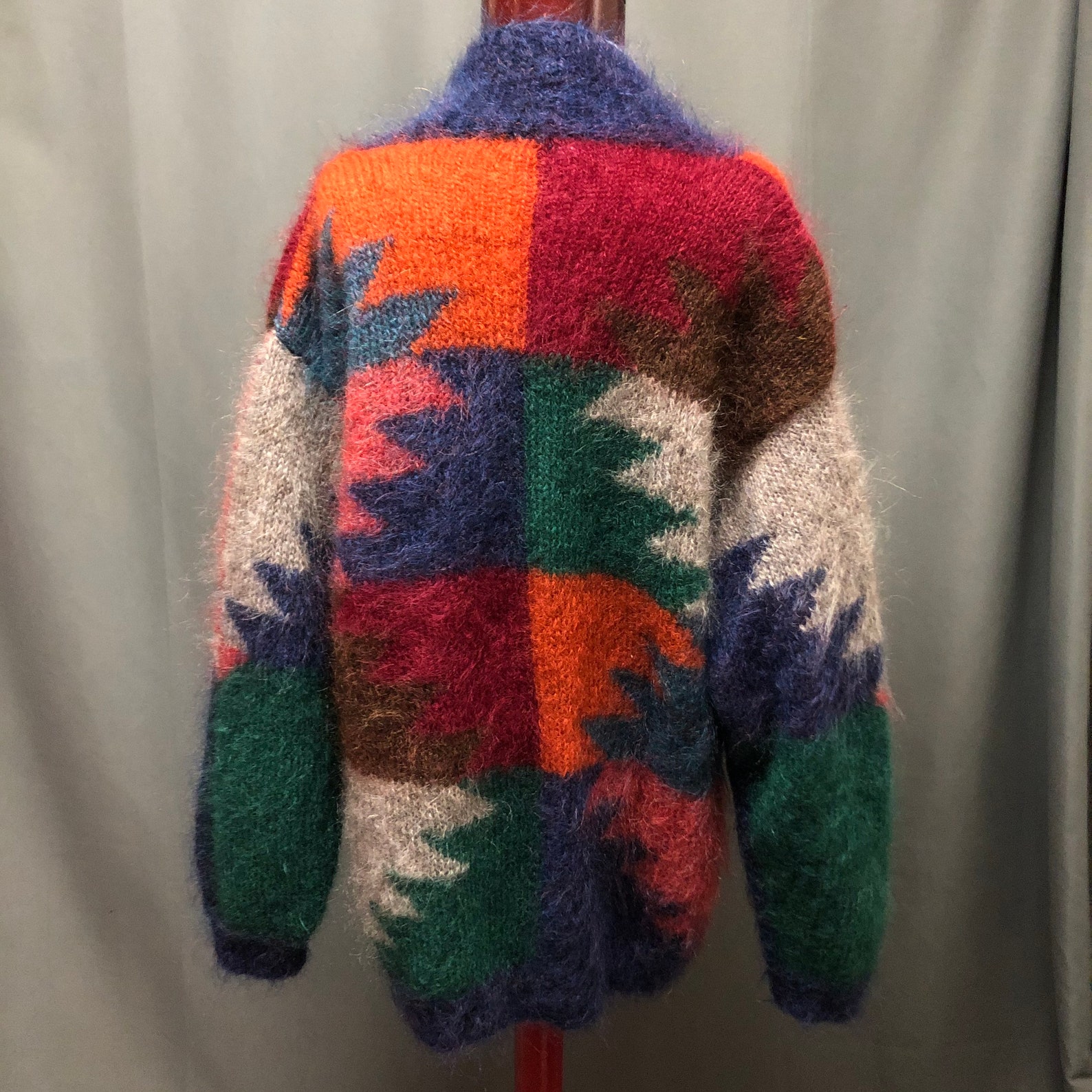 mohair oversized cardigan