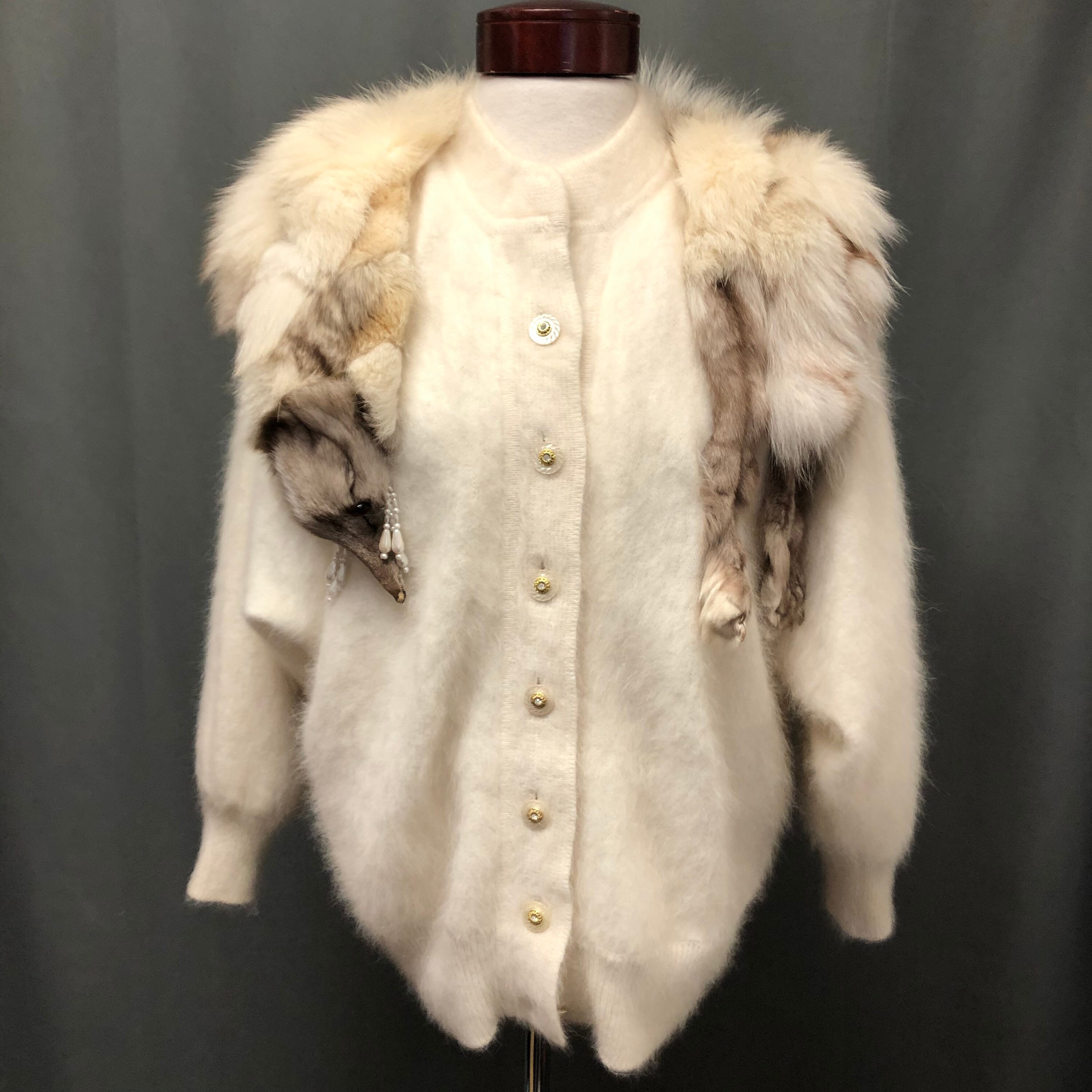 Fox Fur Sweater - Etsy