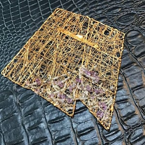 Rare designer Jacques fath French large 4.5&quot; brooch