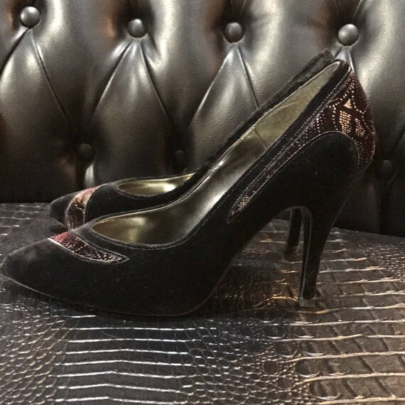 80s fashion high heels