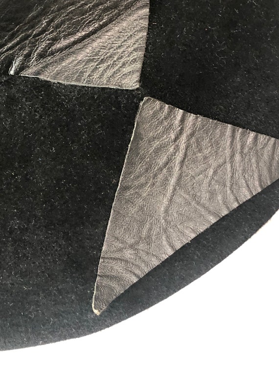 Vintage Yves Saint Laurent leather patchwork n fe… - image 7