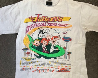 Vintage 90s the Jetsons 90s cartoon TV series vintage tshirt