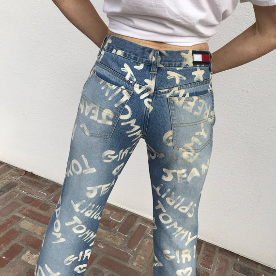 svulst sortie Celsius Vintage TOMMY HILFIGER Low Rise Jeans 80s Denim 90s Jeans - Etsy