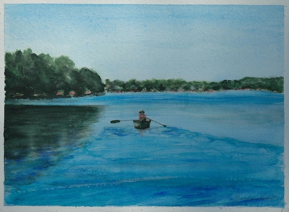 Whitewater Lake, digital art