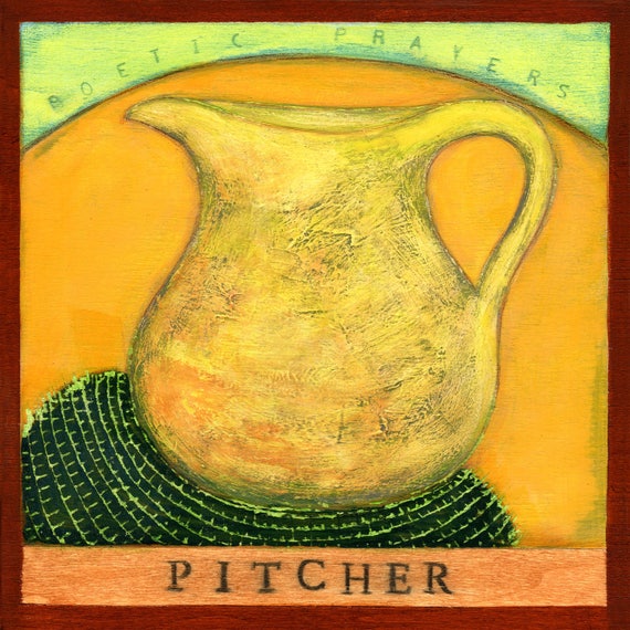 Pitcher, print