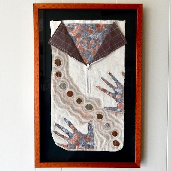 Money Bag #7, an original mixed media artwork