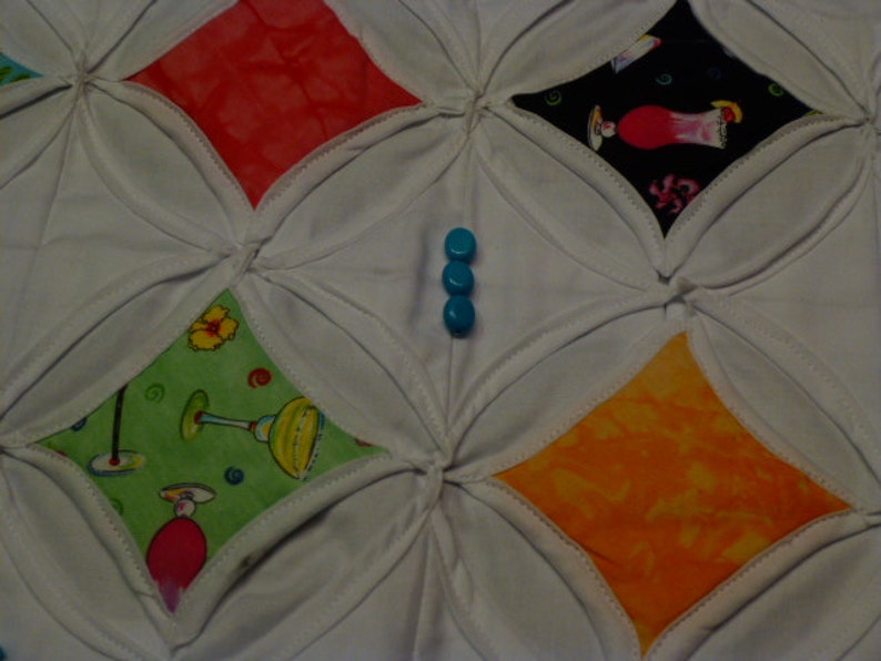 Cathedral Window Wall Hanging Etsy