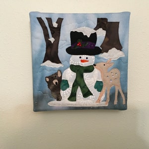Little Frosty Wall Hanging