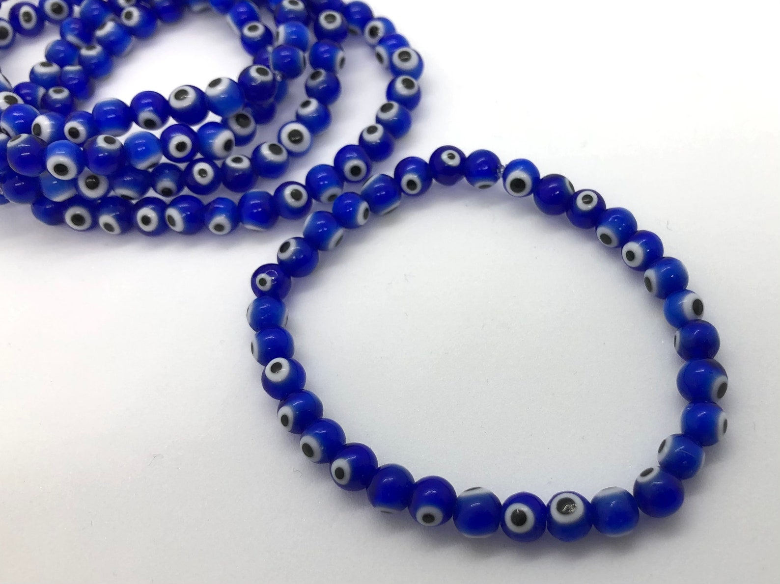 Evil Eye Beaded Bracelet Etsy