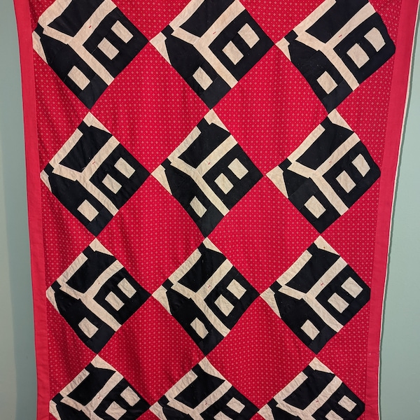 Schoolhouse Quilt Etsy