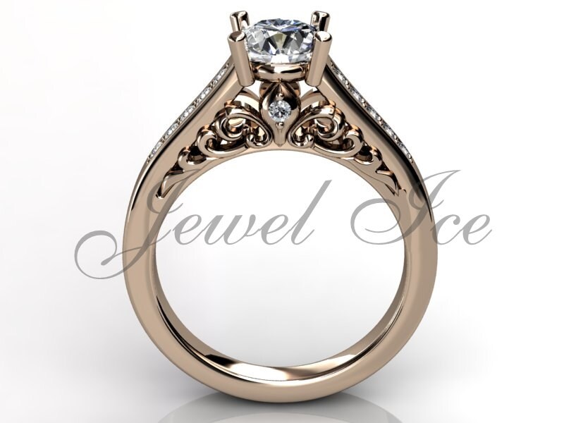 compromiso anillo flor Vintage - Etsy España