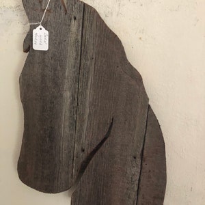 Silhouette horse head