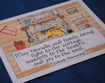 Irish Cottage Proverb