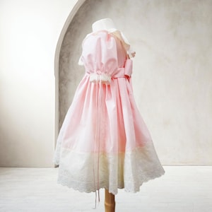 Girls Heirloom Dress, Camisole, Petticoat, Party Dress, Pageant Dress, Heirloom Dress Size 3 4 5 6 7 8