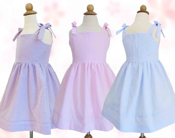 Girls Sundress, Size 3 4 5 6 7 8 10 12 14 Sundress, Gift for Girl, Childs Dress, Girls Party Dress