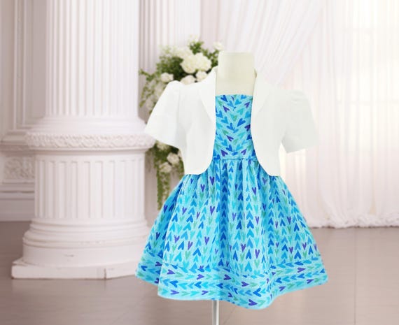 strapless open back dress Baby Girl Tutu Party Gown Flower Girls Dresses for Wedding 1 2 3 4 5 Y –  Mega Mart Center main image 0