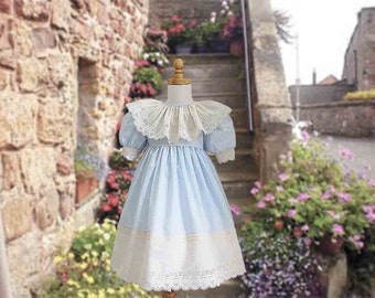 Heirloom Style Dress, Girls Camisole, Girls Petticoat, Size 3 4 5 6 7 8 Girls Special Occasion Dress, Flower Girl Dress, Dress for Wedding