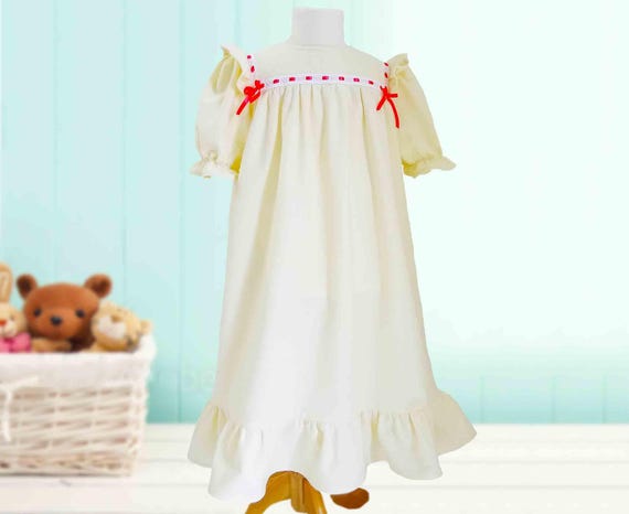 girls long nightgown