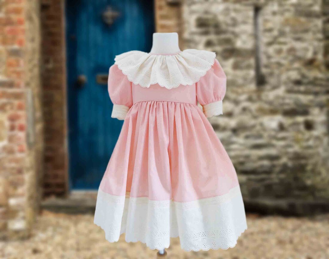 KIDS MINI SHIRT DRESS 4-10 IN HONOUR OF HEIRLOOMS