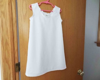 Baby Slip, Childs White or Off-White Slip, Girls Slip, Toddler Slip, Newborn Slip