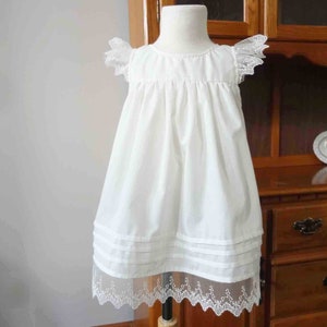 Girls Heirloom Pinafore, Girls Sundress, Child Heirloom Pinafore, Child Sundress, Optional Bloomers