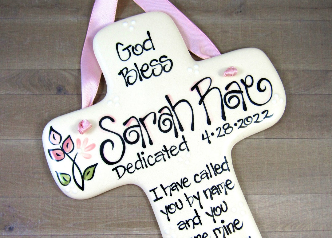 Personalized Baby Dedication Gifts for Girls // Personalized Dedication