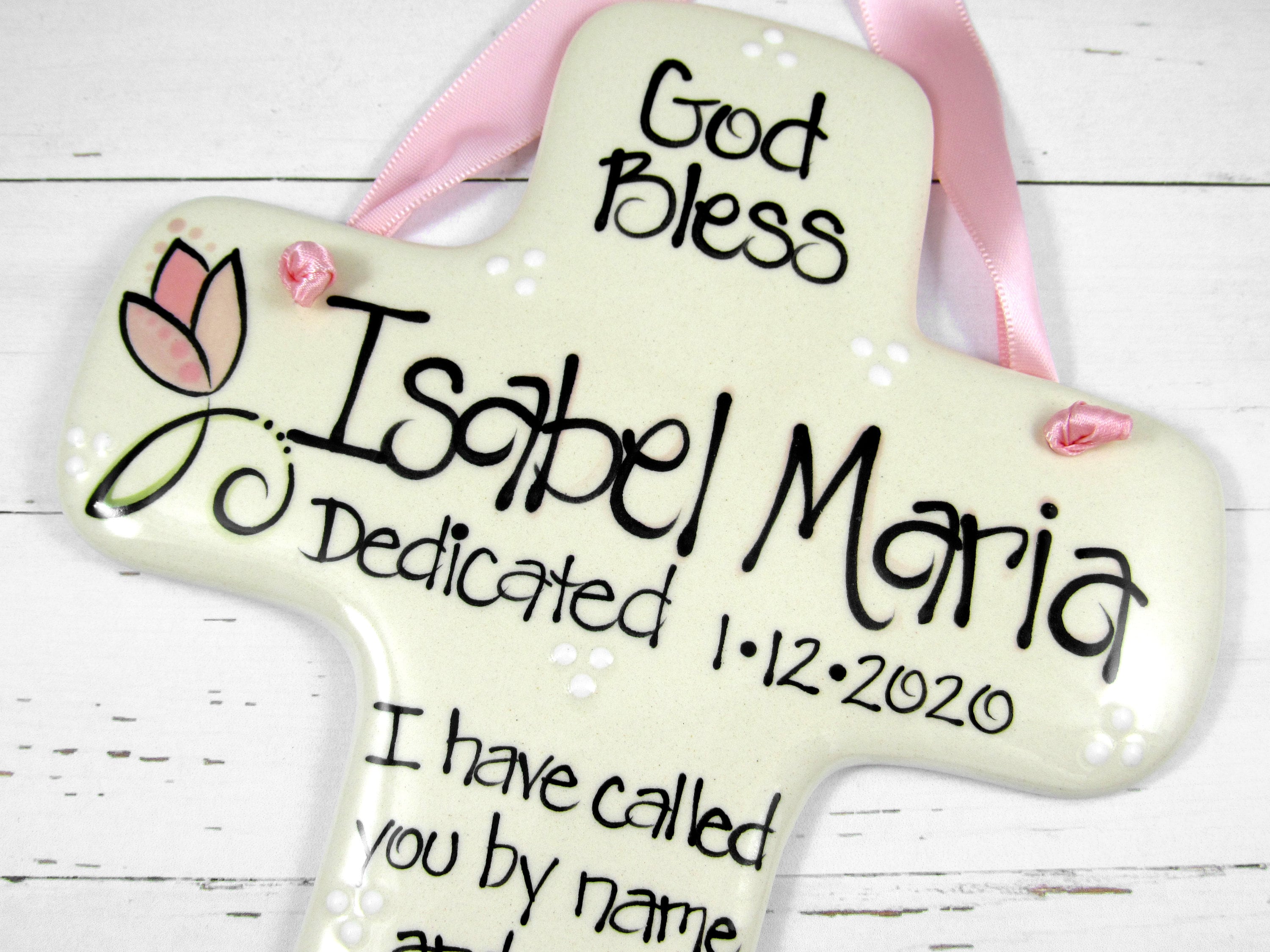Personalized Baby Dedication Gifts for Girls // Personalized Etsy