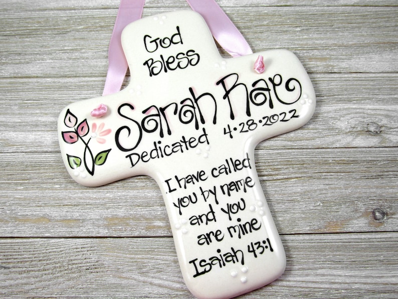 Personalized Baby Dedication Gifts for Girls // Personalized Etsy