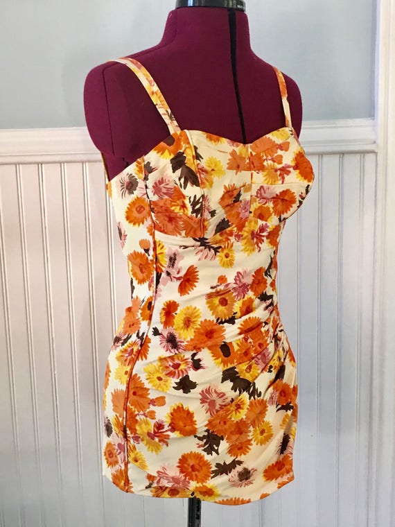 Daisy print Perfection Fit by Roxanne Swimsuit Pla