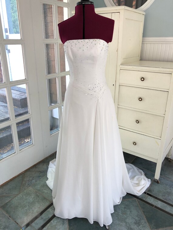 Gorgeous Vintage Maggie Sottero 1990s Wedding Gown Size 6 S Etsy