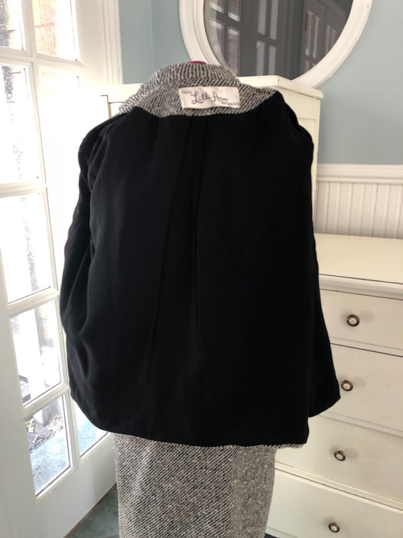 Lilli Ann Suit | 60s Grey Wool Tweed Suit Jacket … - image 5
