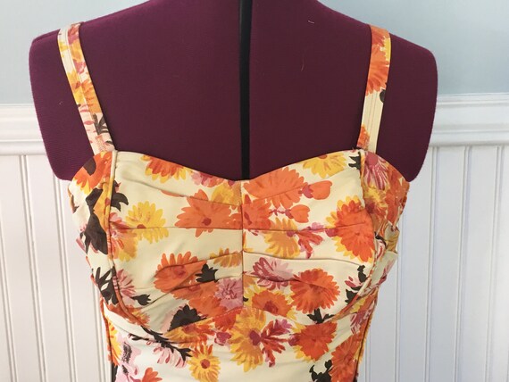 Daisy print Perfection Fit by Roxanne Swimsuit Pl… - image 3