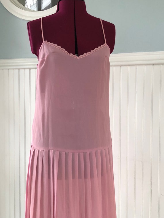 sheer slip dress