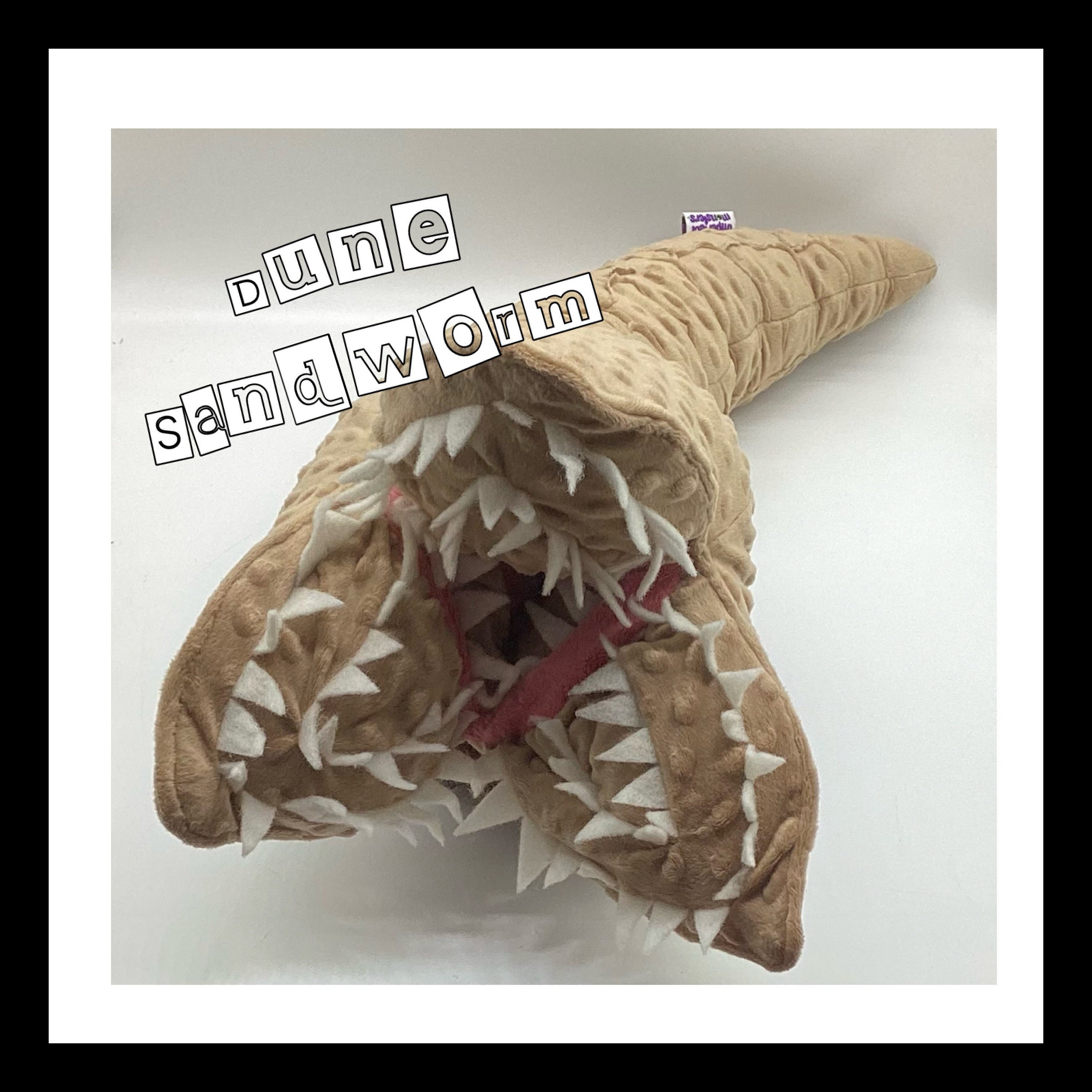 SANDWORM PLUSH Shai-hulud Inspired Replica Cosplay Worm / Parasite