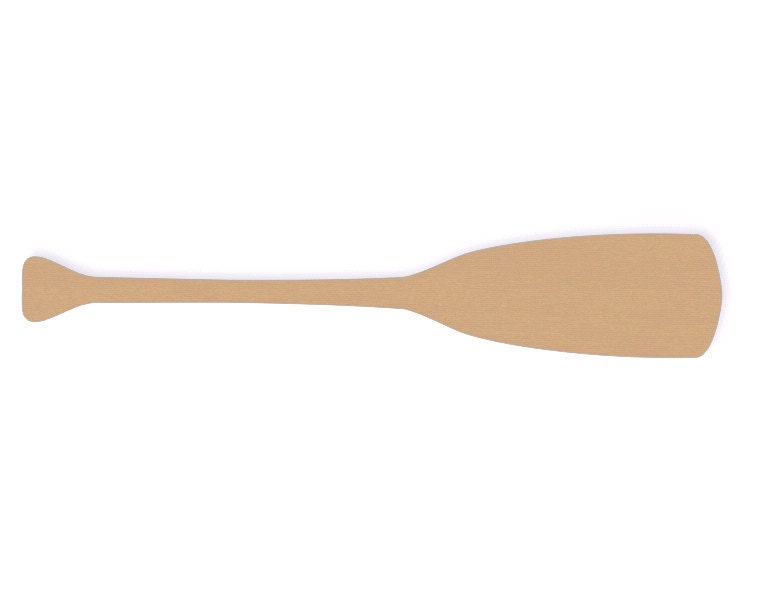 3-pack Unfinished Wood Boat Paddle 12 Inch Wood Oar Cutout 