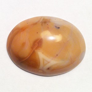 Moroccan Agate aka Berber Agate 40X30X11mm oval cabochon
