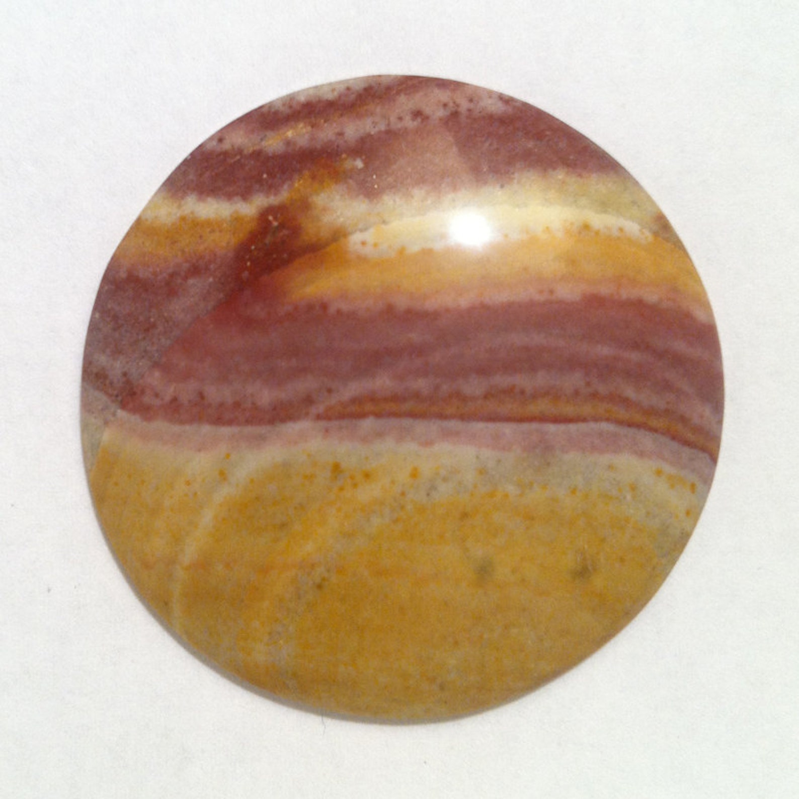 Wonderstone Rhyolite 38x6.2mm Round Cabochon - Etsy