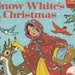 Snow White's Christmas, a Walt Disney Production - Vintage Childrens Book -