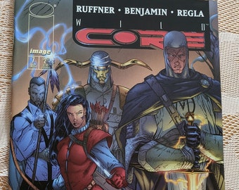 Comic Book 1998 Wild Core Comics , Image Comics No 7 August 1998 - First Printing Modern Era Glossy Cover Comic Book