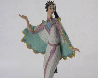 The Peacock Maiden, 1991 Lenox  Legendary Princesses Collection