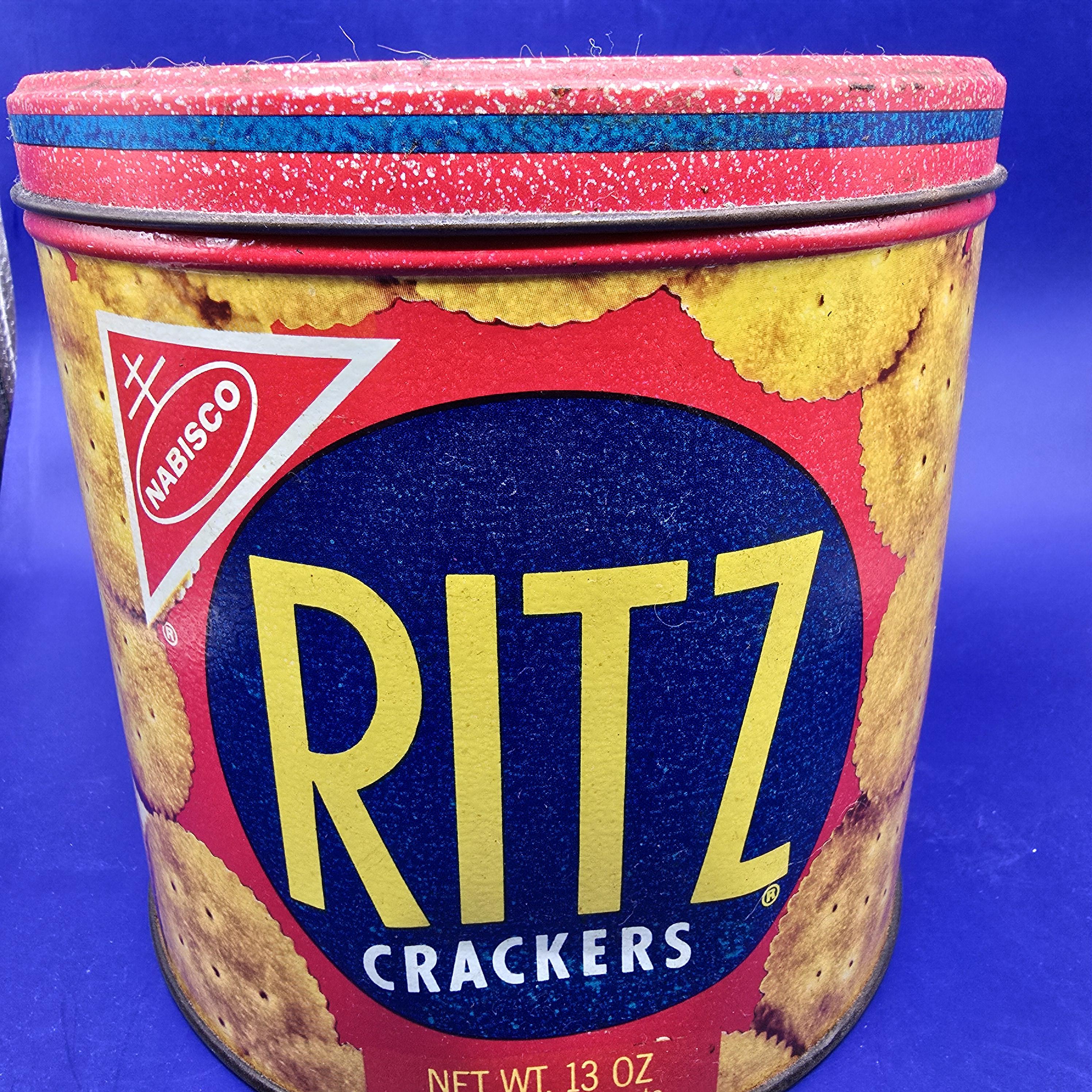 Vintage Ritz Crackers Tin – 1977 Nabisco, Farmhouse Décor - Etsy