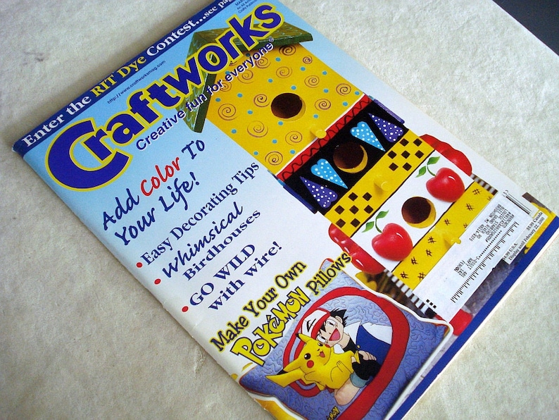 Craftworks Magazine creative fun for everyone March 2000