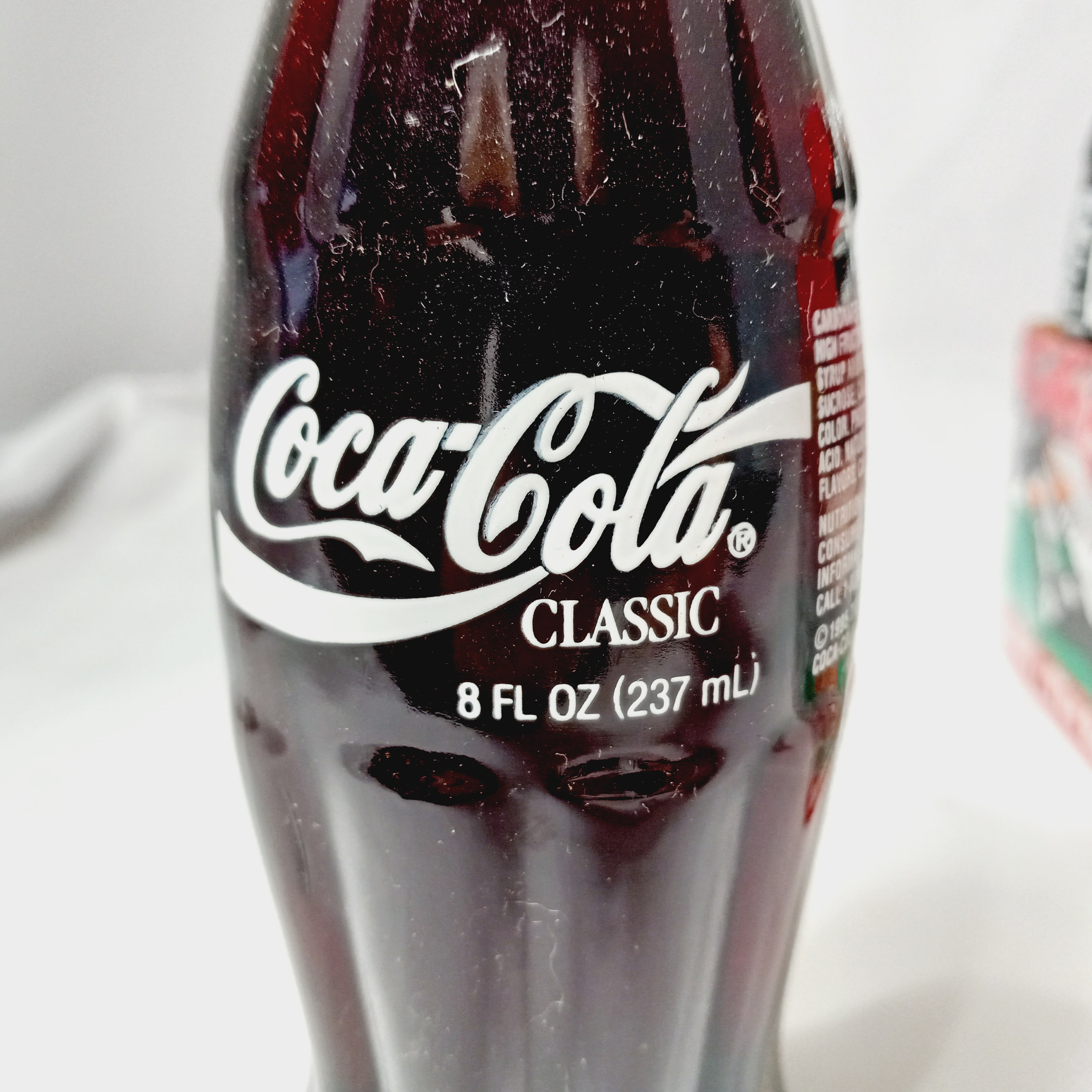 1995 Coca Cola Six-pack of 8 Oz Glass Bottles - Record Breaking