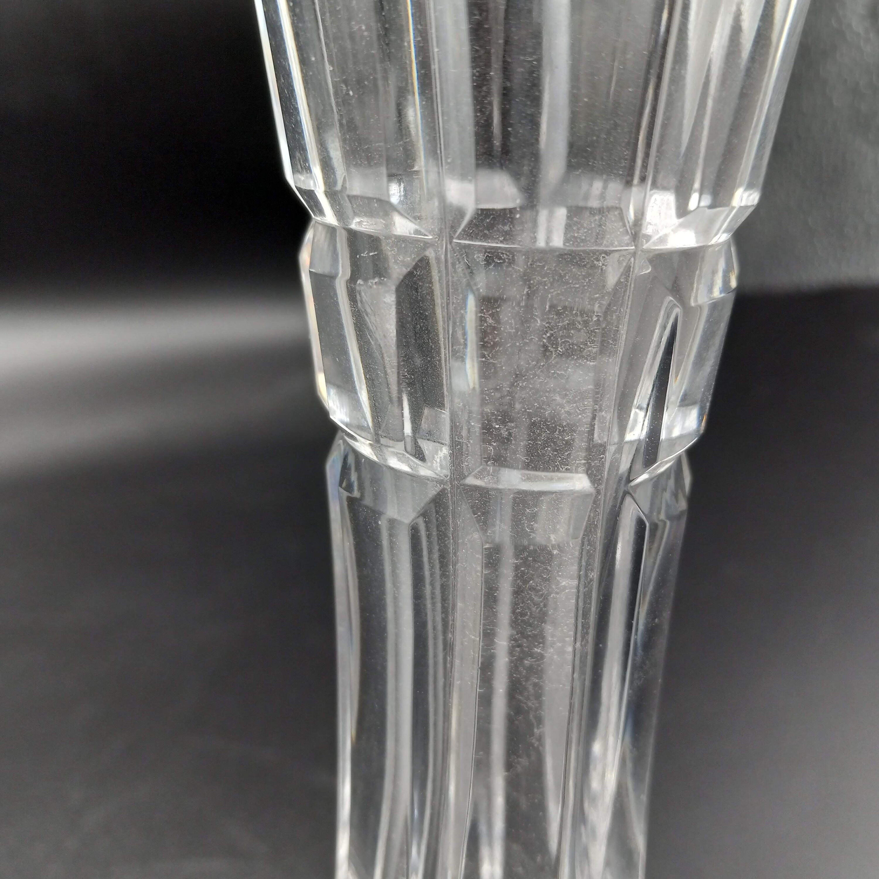 ウォーターフォード グレンモアカットクリスタル バド花瓶、高さ7.5