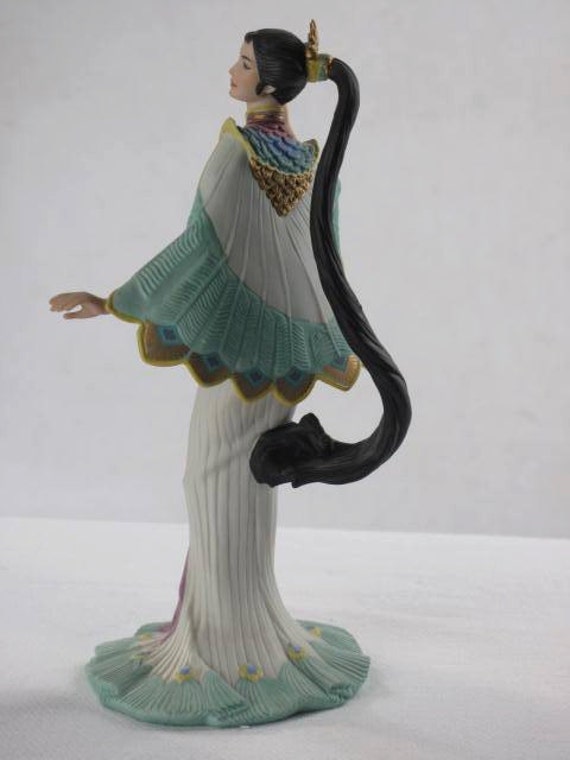 The Peacock Maiden, 1991 Lenox Legendary Princesses Collection - Etsy